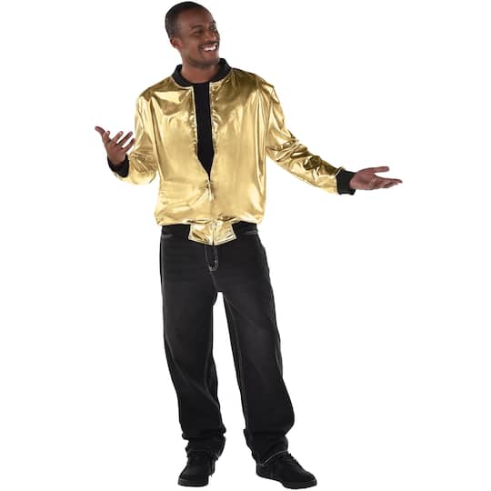 Gold Hip Hop Adult Track Jacket